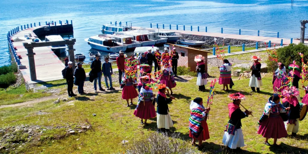 Ilhas Amantani do Lago Titicaca