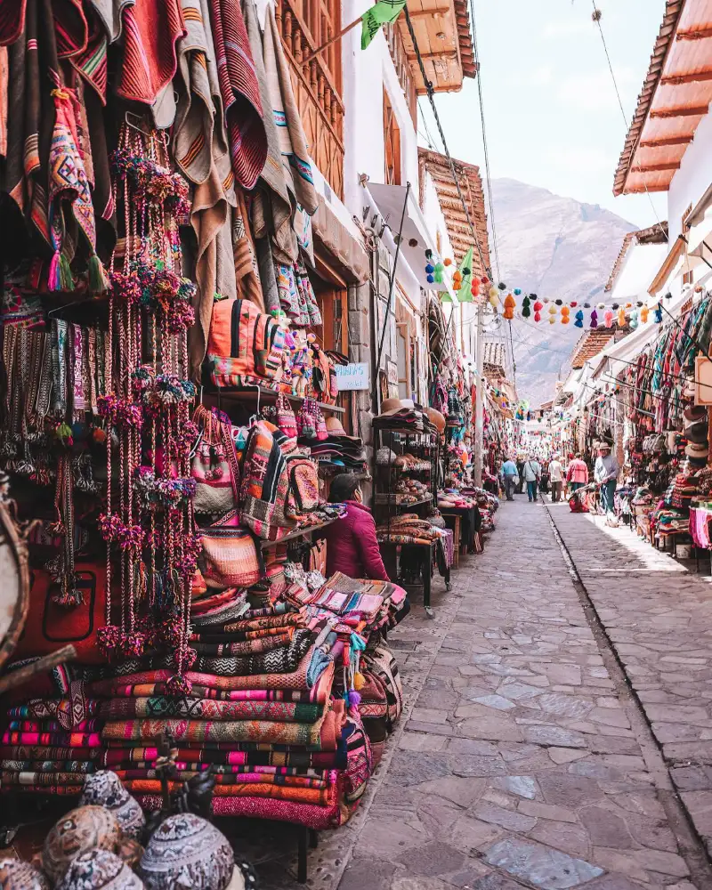 Mercados artesanales en el Valle Sagrado