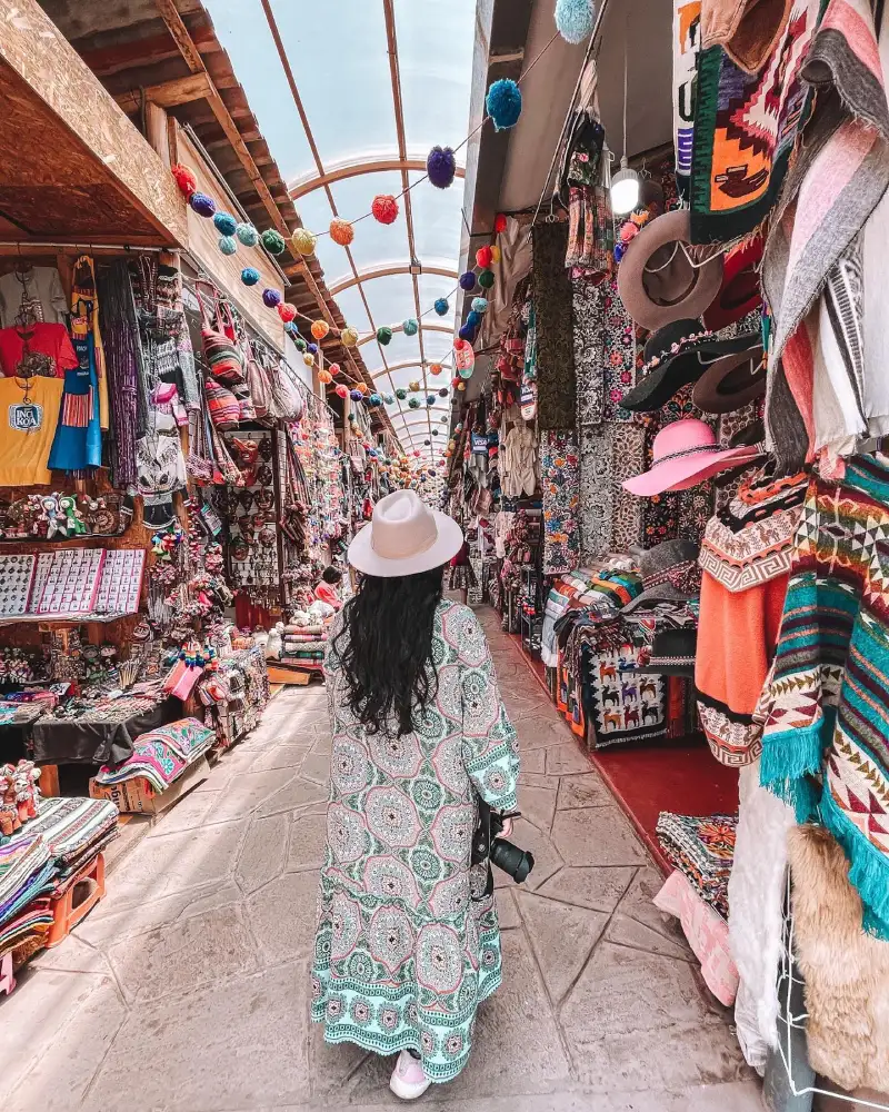 Mercados artesanales en el Valle Sagrado