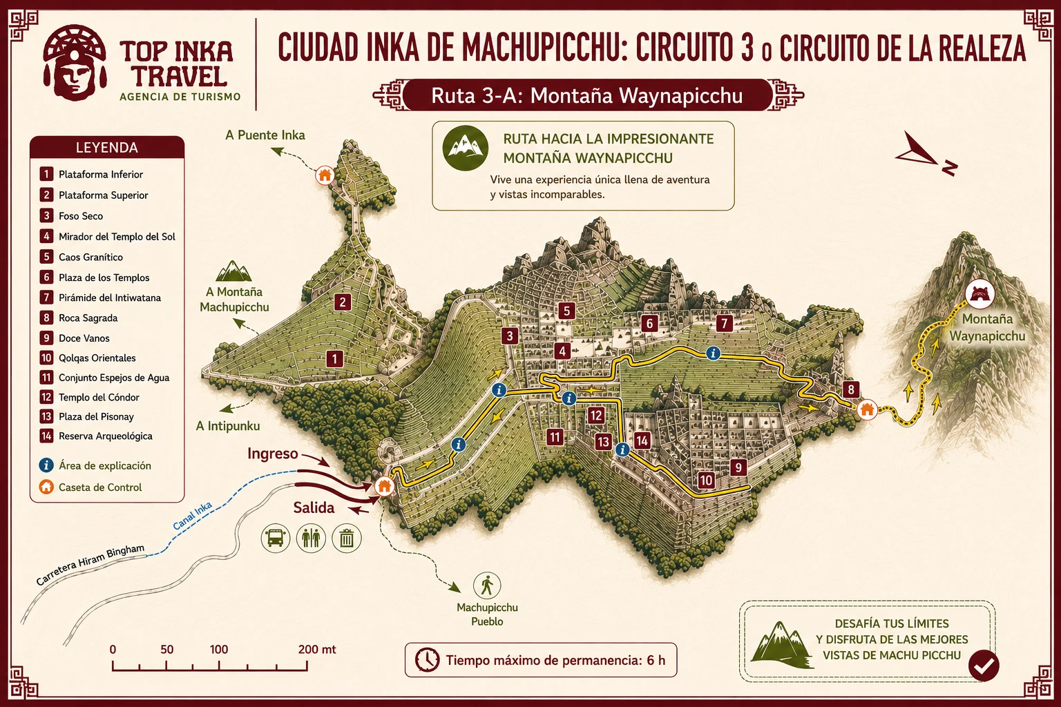 Ruta 3-A: Montana Waynapicchu