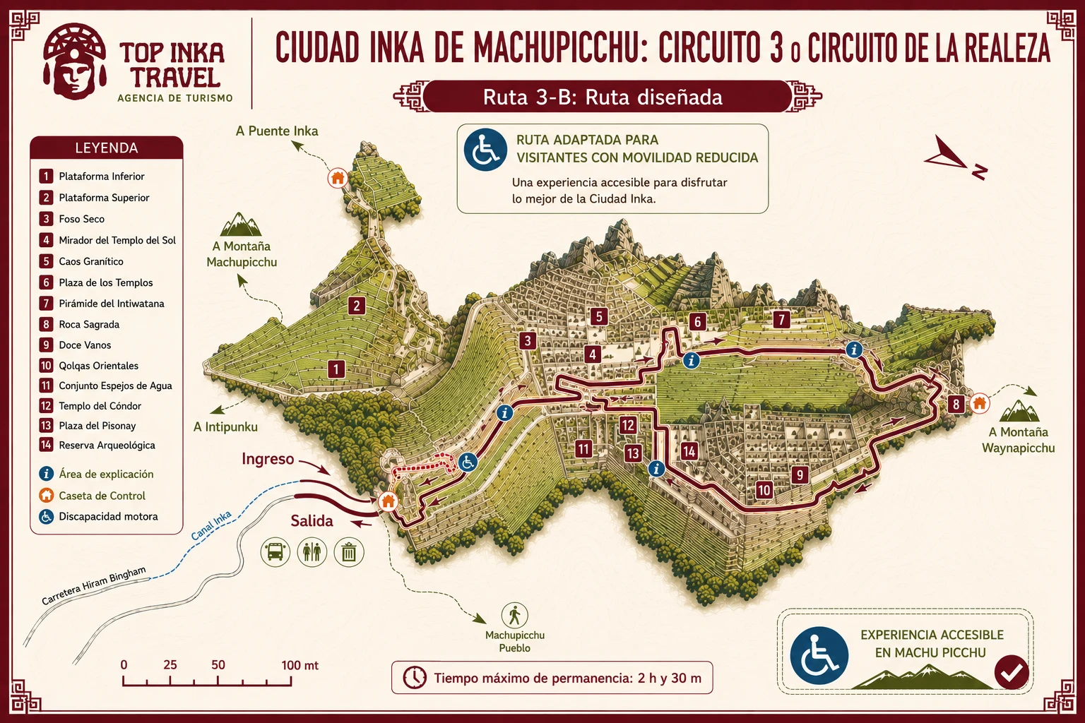 Ruta 3-B: Ruta disenada