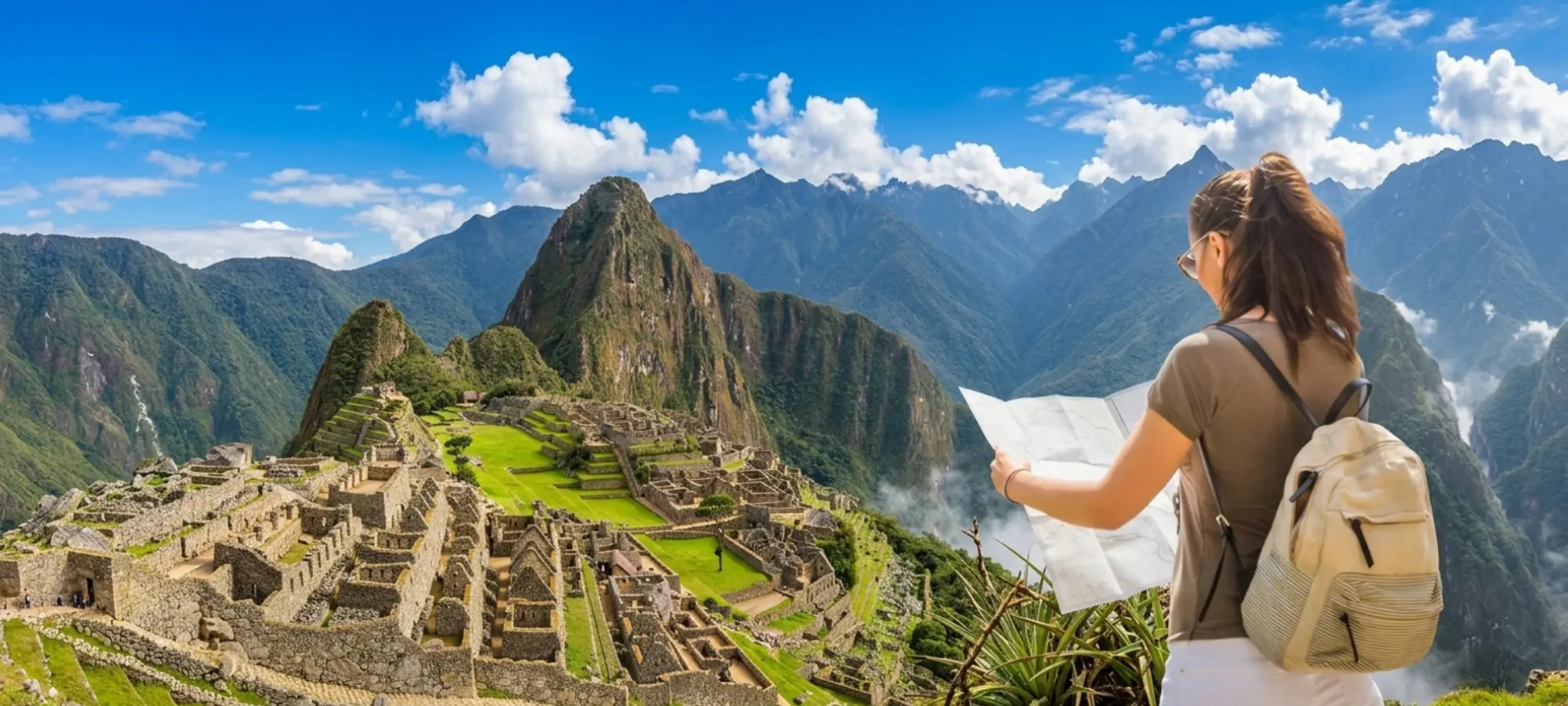 Mapa de destinos turísticos del Perú